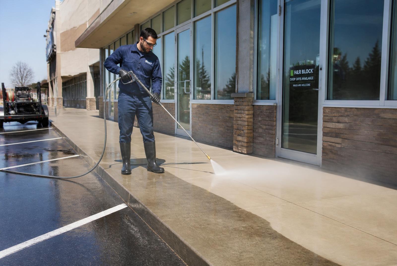 Commercial Pressure Washing